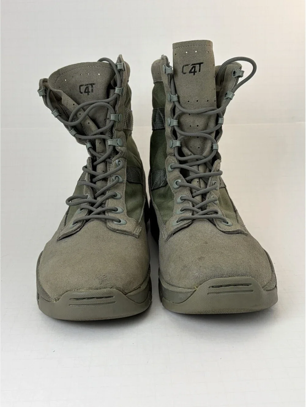 Rocky 8” C4T Trainers Sage Green Boots Tactical Combat 1073 Men's Size 12 W
